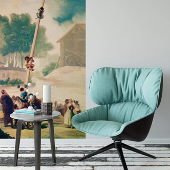 Fototapete De Goya - Der Maibaum - 96x260 cm 