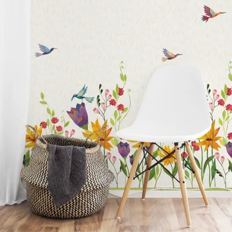 Fototapete Blanz - Blütenpoesie 