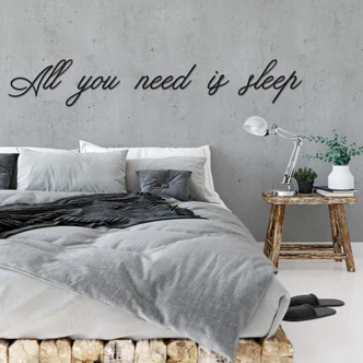 Fototapet - Allt du behöver är sömn 