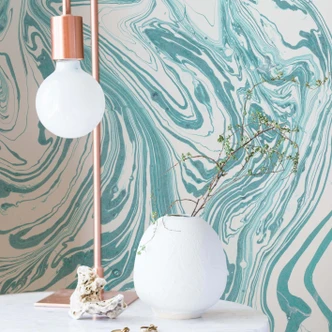 Fototapete Farbimpressionen Türkis 