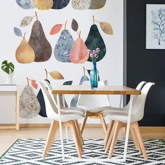 Fotobehang Fredriksson - Perfect Pears 