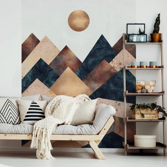 Wall Mural Fredriksson - Autumn Day in the Mountains 