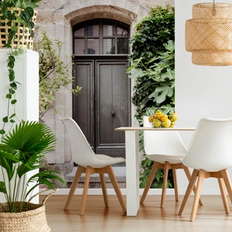 Fototapete Hugonnard - Antike Holztür 