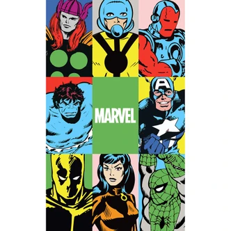 Vliesbehang - Marvel PowerUp Team - 150 x 250 cm 