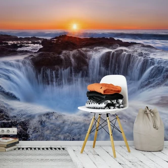 Wall Mural Morgan - Oregon Thor's Well Wall Mural Morgan - Oregon Thor's Well