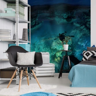 Wall Mural Underwater Galaxy 
