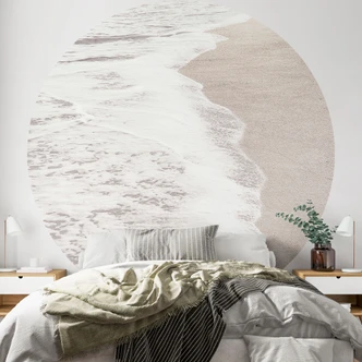 Fototapete Meeresrauschen - 1X Studio - Rund - Selbstklebend/Vlies 