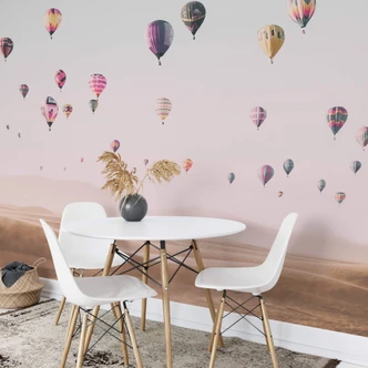 Fototapete Sisi & Seb - Heißluftballons - 384x260 cm 