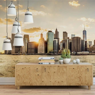 Wall Mural – Sunset in Manhattan 