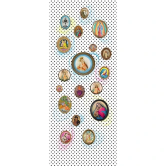 Fotomurale in tessuto non tessuto - Immagini sacre e punti 