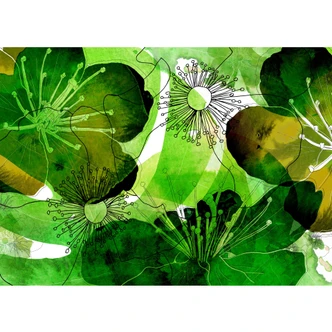 Fotobehang Vliesbehang Aquarel 