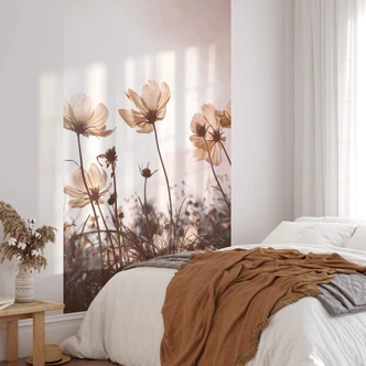 Fototapete Wilde Wiese - 144x260 cm 