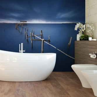 Fototapete - Pablo Carrasqueira - Die Stille am See 