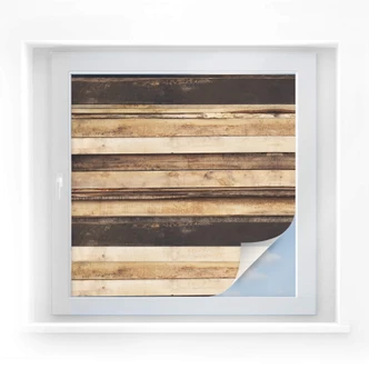 Window foil – Wood Panel 04 – square Window foil – Wood Panel 04 – square