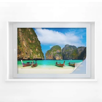 Sichtschutzfolie Südseebucht 