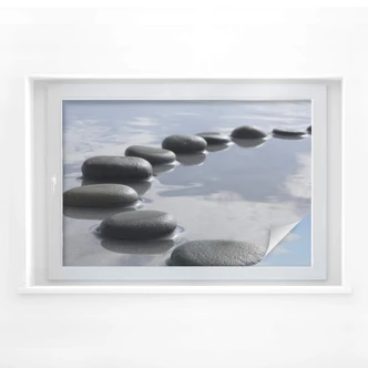 Window foil Stone Path 