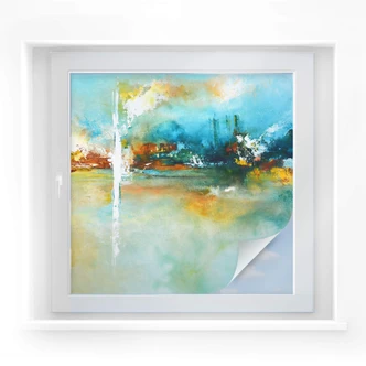 Sichtschutzfolie Fedrau - Leichtigkeit 01 