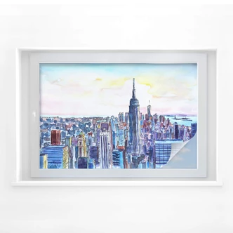 Sichtschutzfolie Bleichner - Manhattan Skyline - A 