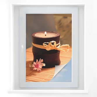 Window foil Wellness Candle 