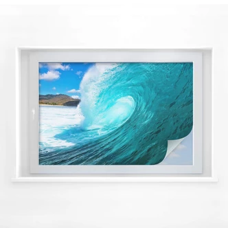 Sichtschutzfolie Welle Sichtschutzfolie Welle