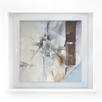 Window foil Schmucker – White Composition Window foil Schmucker – White Composition