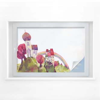 Sichtschutzfolie Blanz - Die Dorfkirche 