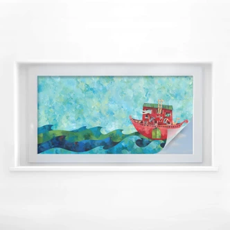 Sichtschutzfolie Blanz - Arche Noah 