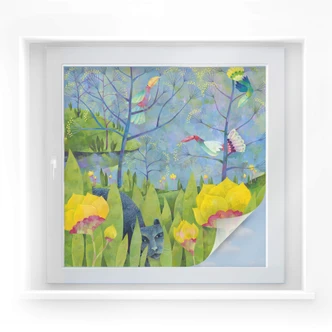 Sichtschutzfolie Blanz - Im Dschungel 