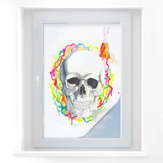 Película de privacidad Buttafly - Skull 