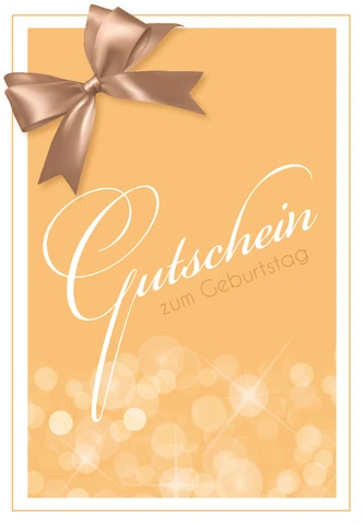 Gutschein Geburtstag 