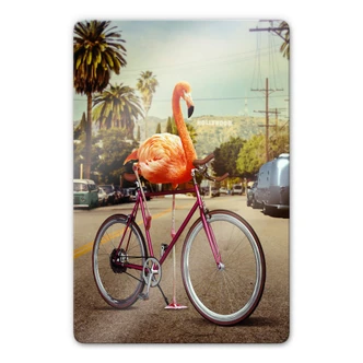 Glasschilderij Loose - Nothing is impossible 