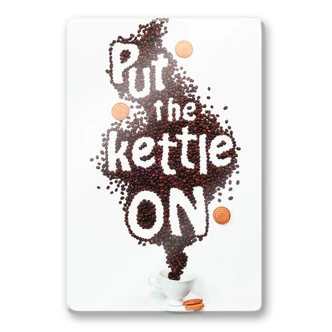 Glasbild Belenko - Put the kettle on 
