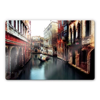 Glass Print Chiriaco - The Gondolier 