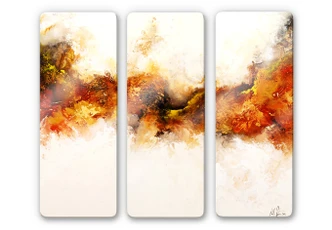 Sticker mural - Fedrau - Aigle doré 02 (3 parties) 