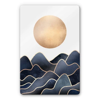 Glasbild Fredriksson - Wellen Glasbild Fredriksson - Wellen