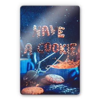 Glasbild Belenko - Have a cookie 