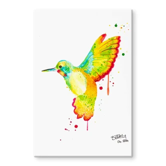 Tableau en verre - Buttafly - Colibri Tableau en verre - Buttafly - Colibri