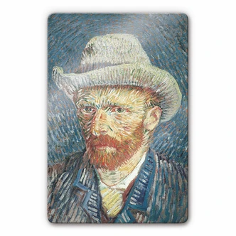 Tableau en verre - Van Gogh - Autoportrait 