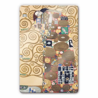 Klimt - Opfyldelse - Glaskunst 