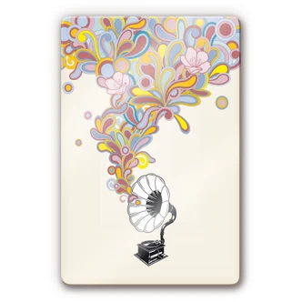 Tableau en verre - Musique magique 
