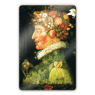 Tableau en verre - Arcimboldo - Le printemps 