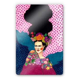 Glasbild Hülya - Frida 