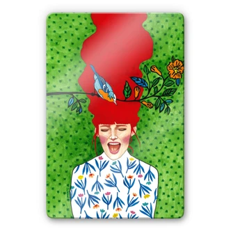 Glass Print Hülya - Spring 