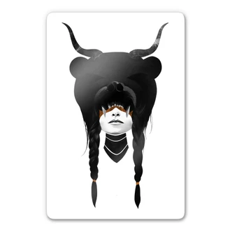 Tableau sur verre Ireland - Bear Warrior Tableau sur verre Ireland - Bear Warrior