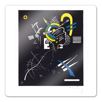 Glass print Kandinsky – Small World 7 
