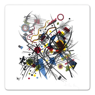 Glass Print Kandinsky – Lithography 