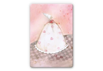 Glasbild Leffler - Madame Muffin 