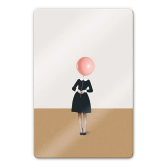 Glass Print Léon - Obvious Imperfections 