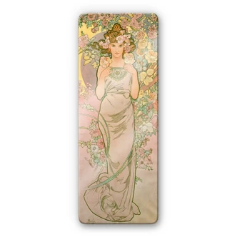 Glasschilderijen Mucha - De Roos 