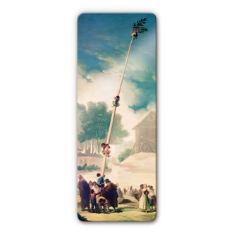 Tableau en verre - de Goya - Le mât de cocagne 